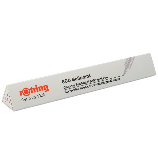 Alt view image 4 of 5 - 600 Ballpoint Pen, Medium Point, Black Ink, Silver Metal Barrel, Refillable, 1 Count