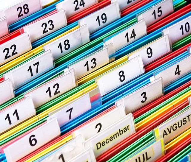 Alt view image 7 of 7 - Hanging File Folders, 30 Pack Letter Size Reinforced Hanging Folders, Designed for Bulky Files, Medical Charts, Filing Cabinet, Adjustable Tabs, Assorted Colors