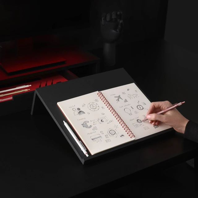 Alt view image 5 of 7 - 600 Metallic Metal Ballpoint Pen, Medium Point, Black Ink, Pearl White Barrel, Refillable, 1 Count - Smooth Writing, Style, Comfort, Non-Slip Grip