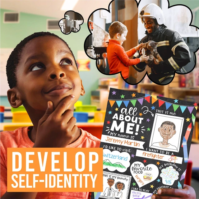 Alt view image 7 of 7 - 20 All About Me Posters Elementary Classroom Decor, Star Student Poster 100 Days of School Items, Student of the Week Poster Elementary Classroom Must Haves, End of School Year Teacher Supplies