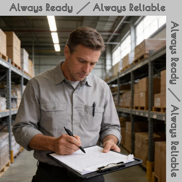 Alt view image 5 of 6 - Pens Bulk, 50 Pack No Bleed Black Ink Click Pens, Wholesale Retractable Ballpoint Pens, Pen Medium Point, Smooth Writing, 1.0MM