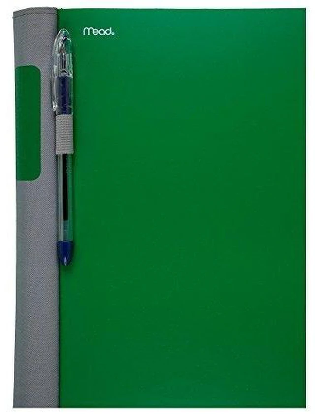 Alt view image 4 of 4 - Advance Spiral Notebook + Study App, 3 Subject, College Ruled Paper, 8-1/2" x 11", 150 Sheets, Spiral Guard, Movable Tabbed Dividers, Seaglass Green (73136)