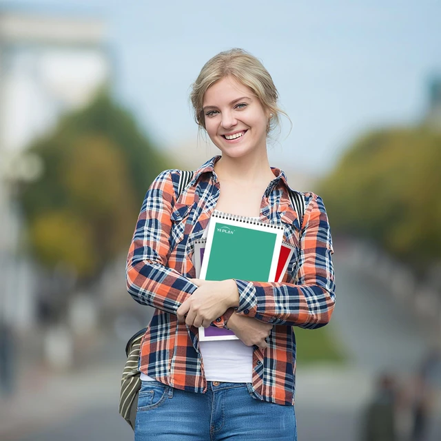 Alt view image 7 of 7 - Steno Pads Spiral Notebook 6x9 12 Pack, Top Spiral Notebook with Gregg Ruled White Paper, Notebooks & Writing Pads for School, College, Work, Office, Home, 60 Sheets, 6 Assorted Colors