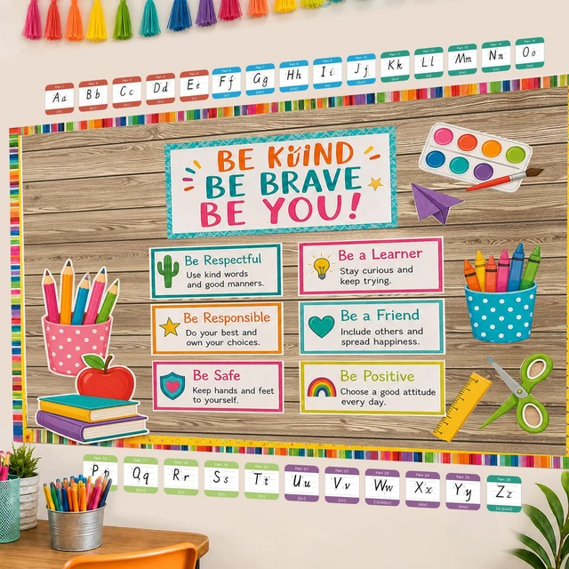 Alt view image 3 of 4 - 4x15ft Wooden Plank Bulletin Board Fabric Roll, Wall Decor No pinholes, sound-absorbing, flexible DIY sizing, office culture wall, home message center, creative mood board
