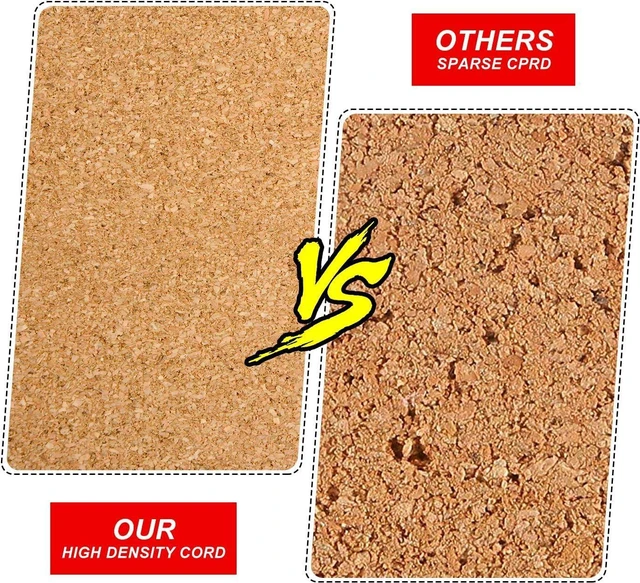 Alt view image 4 of 7 - 2-Pack Cork Board Bulletin Board 20 x 30 Inches, Silver Aluminium Framed Corkboard, Office Board for Wall Cork, Large Wall Mounted Notice Pin Board with 32 Pins
