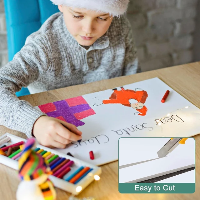 Alt view image 3 of 7 - 24 Pack White Foam Board 20" x 30", 3/16" (5MM) Thick Board Poster Acid-Free Foam Core, Double Sided Foamboard Sheets for Projects, Art, Craft, Presentations and Wedding Signage