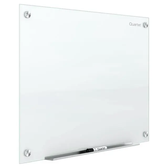 Alt view image 3 of 7 - Dry Erase Board, Magnetic Whiteboard 3' x 2', Glass Board for Wall, Infinity, White (G3624NMW)