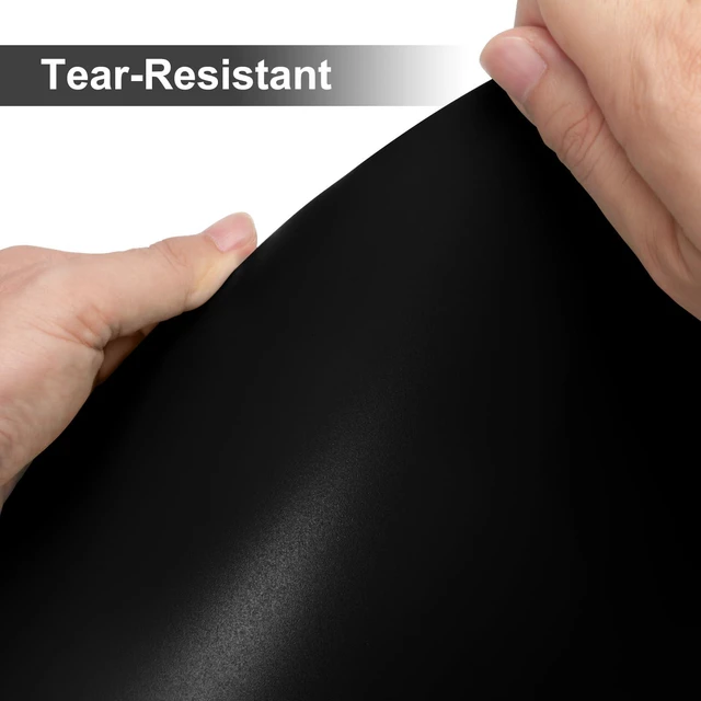 Alt view image 5 of 6 - 60 Pack Plastic Folders with Pockets (Black) Fits Letter Size Papers, Sturdy 2 Pocket Folders, Plastic Pocket Folder for Home School and Office