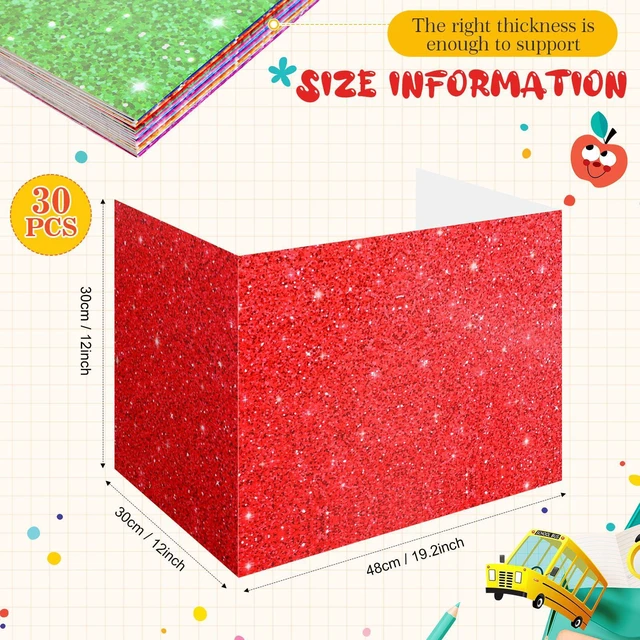 Alt view image 2 of 7 - 30 Pcs Privacy Folders for Students Desk,Crayon,Crayon Color Trifold Desk Dividers for Classroom, Colored Privacy Partition Folders for Student Teacher Desks, 15.8 x 13.4 x 11.81 Inches