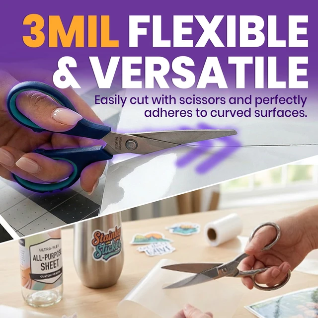 Alt view image 4 of 7 - Self-Adhesive Laminating Sheets, 8.7 x 12.2 in, 3mil, Letter, 100 Pk
