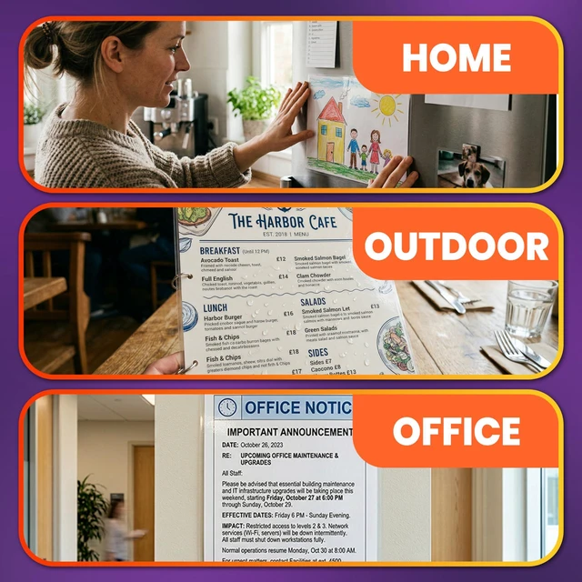 Alt view image 6 of 7 - Self-Adhesive Laminating Sheets, 8.7 x 12.2 in, 3mil, Letter, 100 Pk