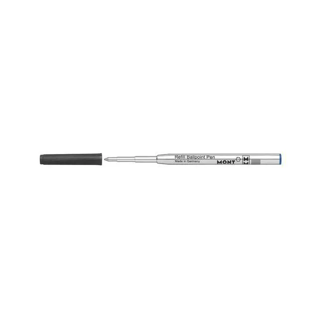Alt view image 2 of 7 - Ballpoint Pen Refills (M) Royal Blue 124493 Refill Cartridges with a Medium Tip for Ball Pens 2 x Blue Ballpoint Refills