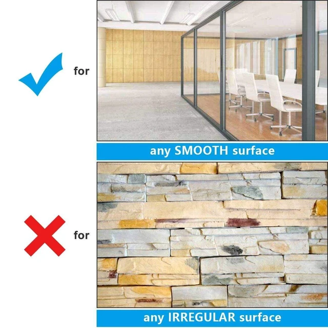 Alt view image 5 of 6 - White Board Sticker for Wall, 1.44x11ft Peel and Stick Whiteboard Wallpaper, Stain-Proof & Super Sticky Dry Erase Wall Decal, Dry Erase Contact Paper Roll Adhesive for Table/Door, 3 Markers WS11