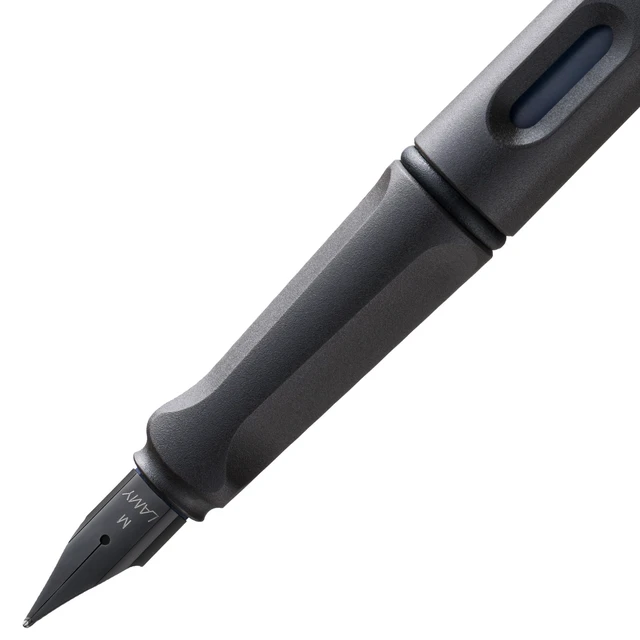 Alt view image 5 of 5 - Safari Fountain Pen - Charcoal - Fine