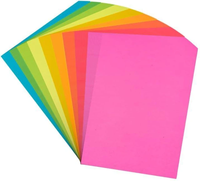 Main image of Colored Print&Copy Paper 8.5x11 Inches,180 Sheets 9 Colors Pastel A4 Printer Paper 20 lb/90GSM Colored Multipurpose Computer Pastel Paper for Office Printer School Cutting DIY