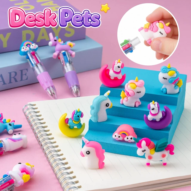 Alt view image 5 of 7 - 24PCS Cute Cartoon 4-in-1 Multicolor Pens, Party Favors for Kids Kawaii Ballpoint Pens, Birthday Gifts, Classroom Rewards, Fun Party Supplies and School Pens for Boys & Girls