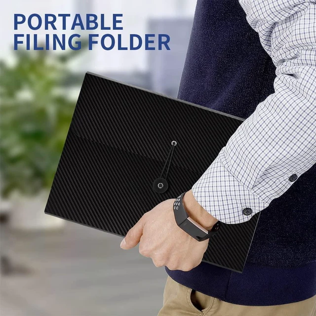 Alt view image 6 of 7 - 3Pcs Expanding File Folder, 13 Pockets Accordion File Holder Organizer, A4 Letter Size Paper Document Receipt Organizer Accordian Filing Folder for Classroom, Home, Office and Travel