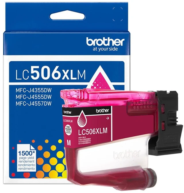 Main image of Genuine LC506XLM High Yield Magenta Ink Cartridge (for use INKvestment 4355, 4555, and 4557 Printers)