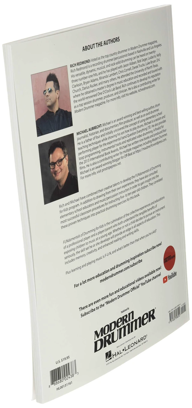 Alt view image 4 of 4 - Presents FUNdamentals(TM) of Drumming for Kids 8601411287510: Redmond, Rich, Aubrecht, Michael