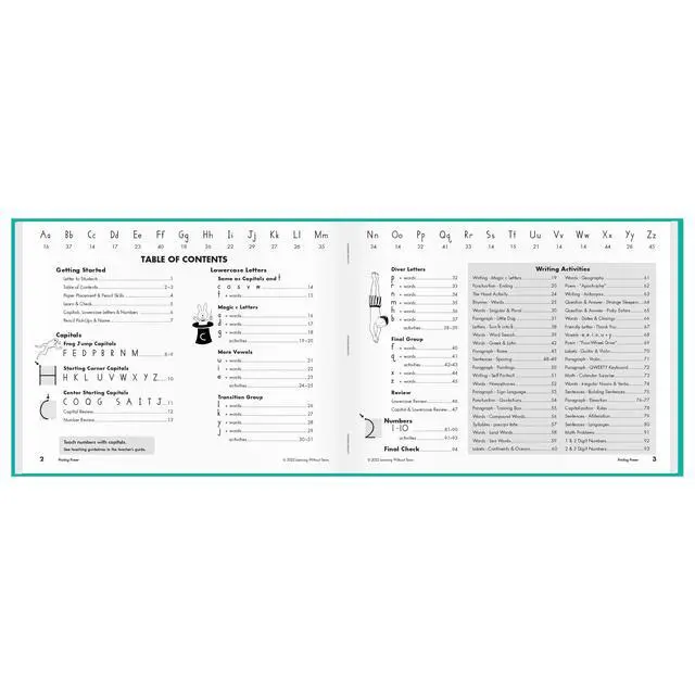 Alt view image 2 of 7 - Printing Power Workbook, 2nd Grade+, Age 7+ Practice print handwriting with lessons that cover other language arts skills; for classroom, homeschool, tutoring, OT