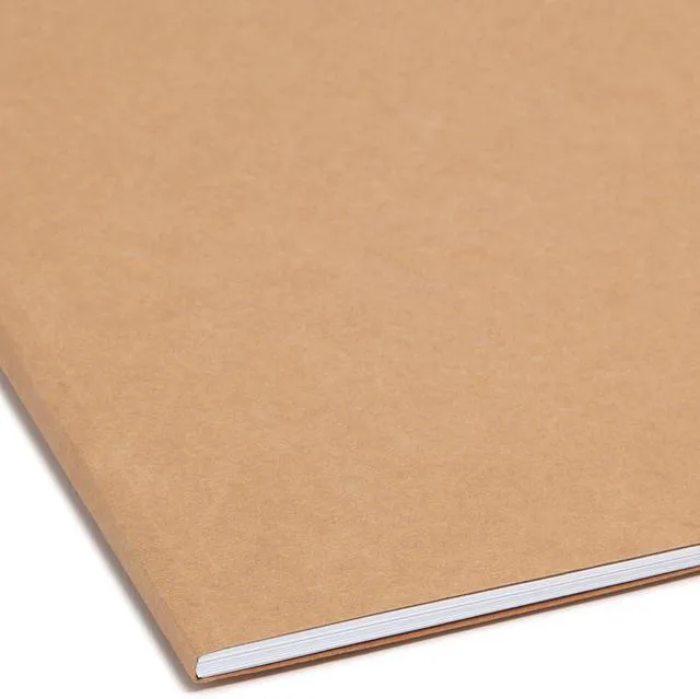 Alt view image 7 of 7 - Fastener File Folders, Reinforced 1/3-Cut Tabs, 1 Fastener, Letter Size, Kraft, 50 per Box (14834)