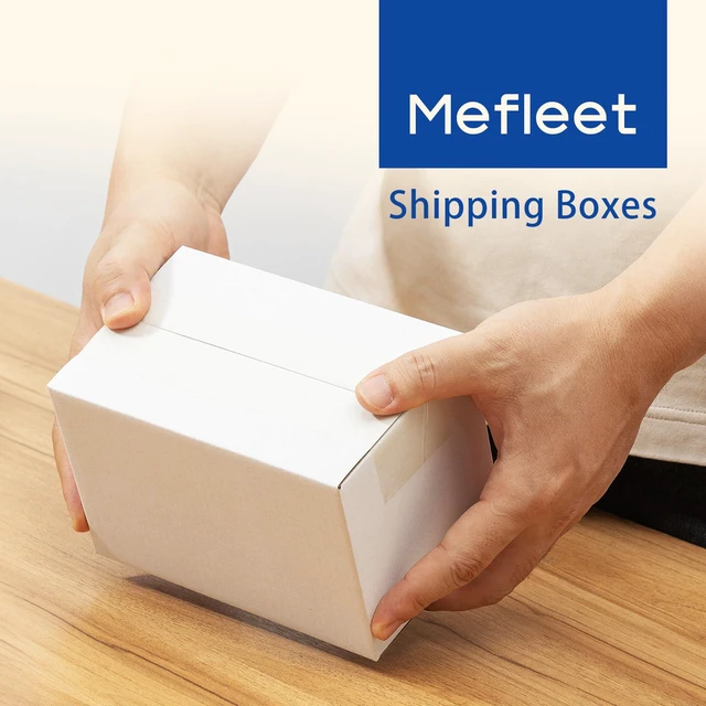 Alt view image 5 of 6 - 6x4x4" Small Shipping Boxes 50 Pack Corrugated Cardboard Box White 3 Layers, Bulk quantity, Packaging for Small Business, Mailer Mailing Packing Supplies