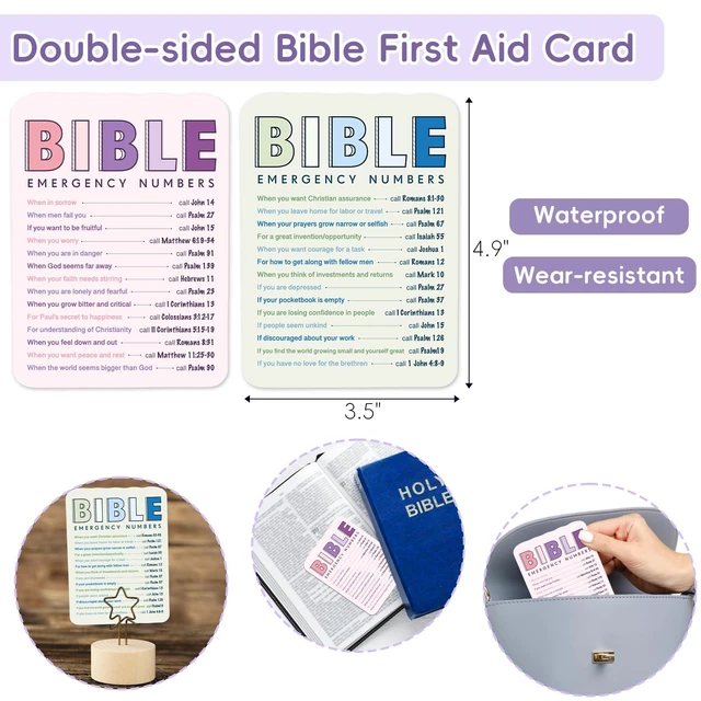 Alt view image 3 of 7 - 50 Bible Study Supplies Journaling Kit with Journal and Case, Green Bible Study Journaling Kit for Women, Deluxe Gift Box with Bible Accessories Helps Highlight Verses, Organize Notes