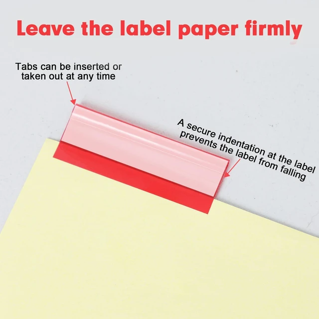 Alt view image 4 of 7 - Binder Divider, 240 Pack Binder Index Dividers with 8 Tabs,Letter Size Paper Binder Divider for School Office Home Business,Yellow