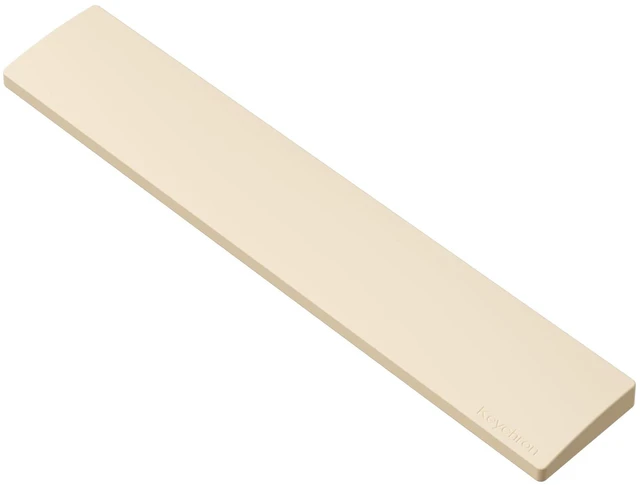 Main image of Retro Cream Silicone Wrist & Palm Rest, 17.6" Full Size for K10 Pro / K10 Max / Q6 / Q6 Pro / Q6 Max / Q6 HE / V6 / V6 Max / C4 HE, Washable, Non-Slip Base, Typing Support