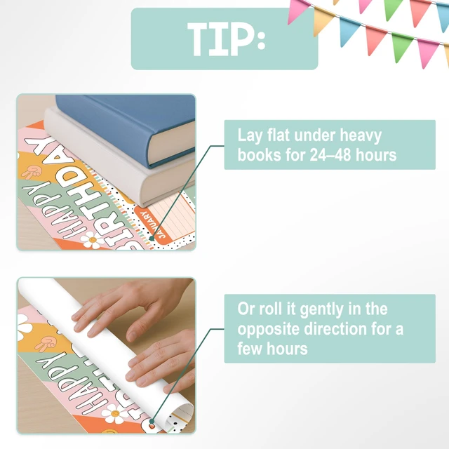 Alt view image 3 of 7 - Classroom Birthday Charts for Classroom (Retro Vintage)