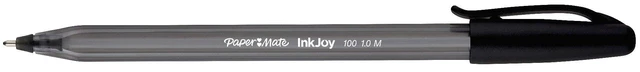 Alt view image 3 of 7 - InkJoy 100ST Ballpoint Pens, Medium Point (1.0mm), Black, 18 Count (Pack of 12)
