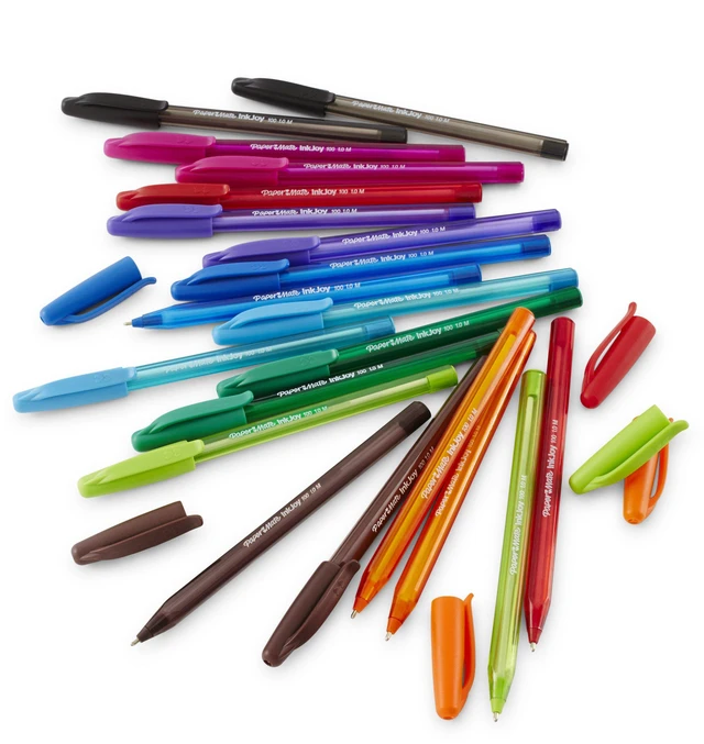 Alt view image 6 of 7 - InkJoy 100ST Ballpoint Pens, Medium Point (1.0mm), Black, 18 Count (Pack of 12)