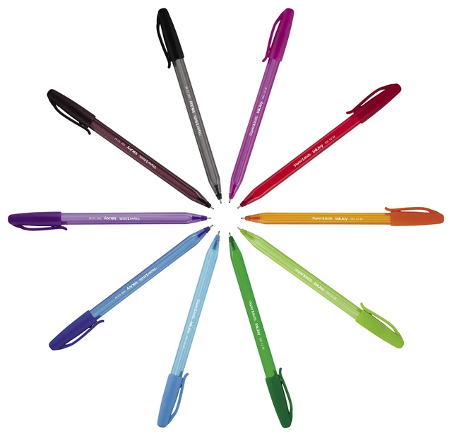 Alt view image 7 of 7 - InkJoy 100ST Ballpoint Pens, Medium Point (1.0mm), Black, 18 Count (Pack of 12)