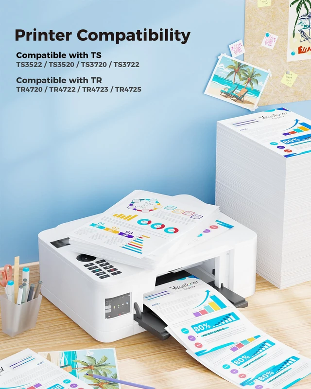 Alt view image 2 of 6 - PG-275XL Black Ink Cartridge Compatible with Canon 275 Black Ink 275XL PG-275XL PG-275 XL PG275XL Works for Canon PIXMA TR4720 TR4700 TS3720 TS3500 TS3522 TS3520 TS3722 TR4722 TR4723 2Black