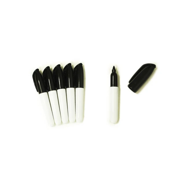 Alt view image 4 of 5 - Mini Dry Erase Markers, 36 Pcs, Black (Pack of 2)