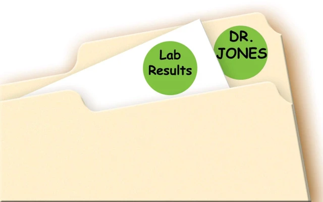 Alt view image 4 of 5 - ® Colored Dot Stickers, Removable Print or Write Circle Labels, 3/4 Inch, Neon Green Round Stickers (18 Packs of 5468)