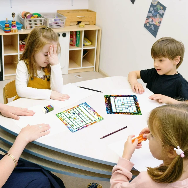 Alt view image 4 of 7 - 100 Pack Incentive Reward Chart for Students, 2 Designs Incentive Behavior Chart with 2400 Star Stickers Students Chore Sticker Chart at Home