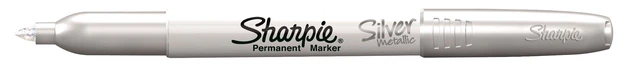Alt view image 2 of 7 - Fine Metallic Permanent Marker - Assorted Christmas Colours (Pack of 4)