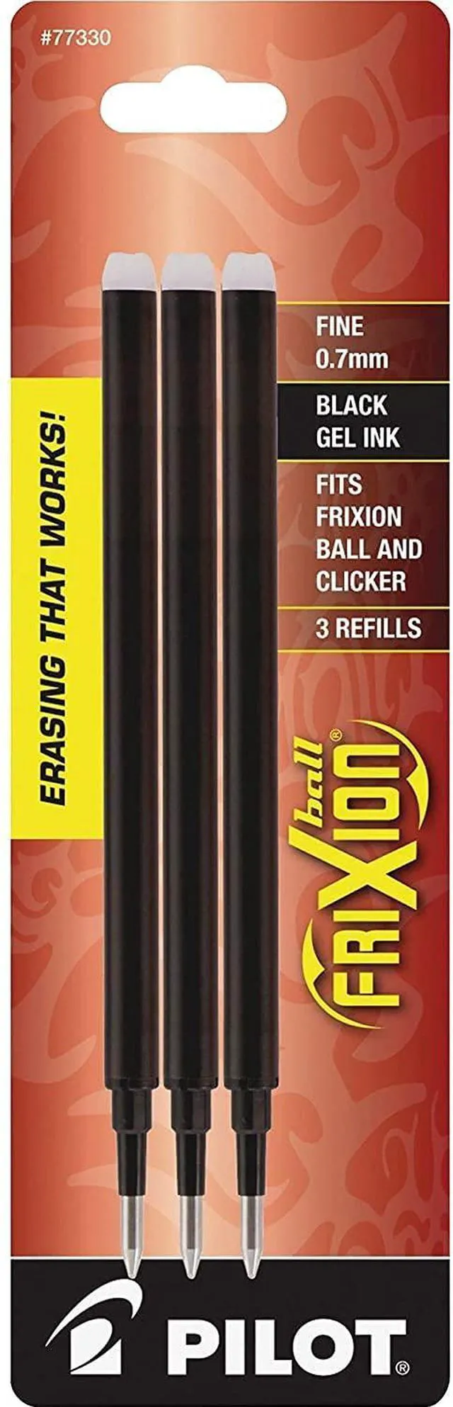 Alt view image 2 of 2 - Gel Ink Refills for FriXion Erasable Gel Pen, Fine Point, Black Ink - Pack of 18 (77330)