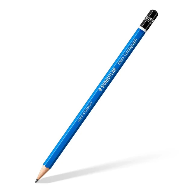 Alt view image 3 of 7 - Mars Lumograph Drawing Pencils: Set of 24 in Metal Case - Presharpened Graphite Art Pencils - Hardness Grades 12B-10H - For Drawing, Shading, Drafting & Illustrating - All Skill Levels
