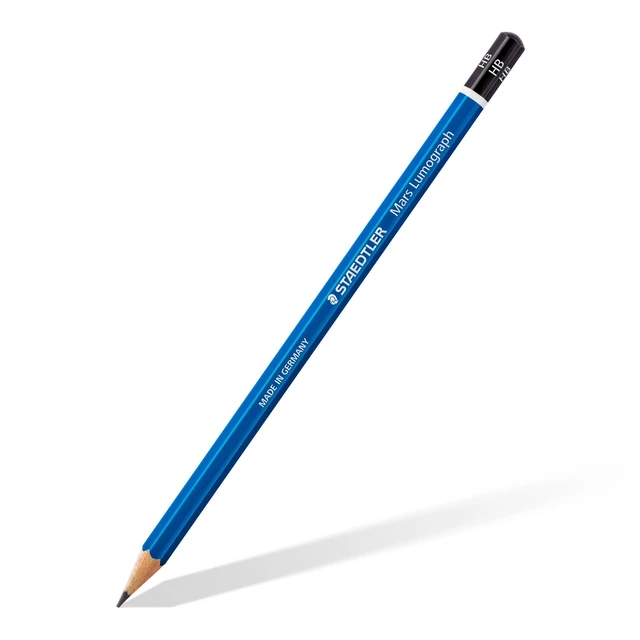 Alt view image 5 of 7 - Mars Lumograph Drawing Pencils: Set of 24 in Metal Case - Presharpened Graphite Art Pencils - Hardness Grades 12B-10H - For Drawing, Shading, Drafting & Illustrating - All Skill Levels