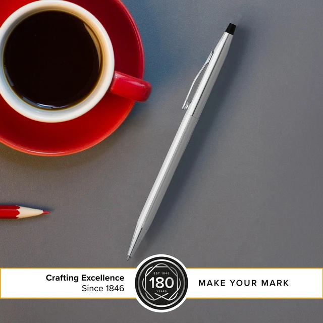 Alt view image 3 of 6 - Classic Century Ballpoint Pen, Multiple Colors, Black Ink Refillable Ballpoint Pen for Effortless Writing, Durable Construction, Premier Distinctive Look, Gift-Ready, Medium Point