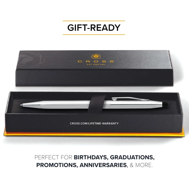 Alt view image 5 of 6 - Classic Century Ballpoint Pen, Multiple Colors, Black Ink Refillable Ballpoint Pen for Effortless Writing, Durable Construction, Premier Distinctive Look, Gift-Ready, Medium Point