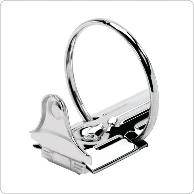 Alt view image 4 of 6 - 3 Ring Binder, 3 Inch Performer ClearVue Binder, Round Rings, 625-Sheet Capacity, Customizable ClearVue Covers, PVC-Free, White (67524)