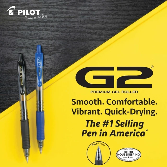 Alt view image 7 of 7 - G2 Gel Roller Pens, G2 Rainbow Colors Pack, 8 Pack Pouch, Assorted