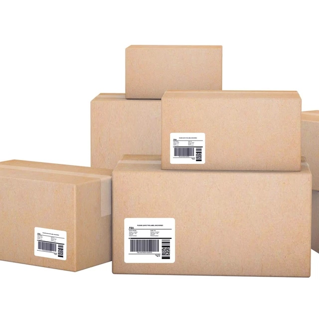 Alt view image 4 of 6 - 100 Sheets 600 Pcs 3-1/3 x 4 6 Up Shipping Address Labels for Laser & Inkjet Printers, 3-1/3" x 4" 6 per Sheet Shipping Mailing Stickers, 6 Labels per Page