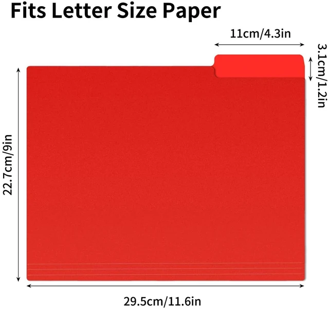 Alt view image 2 of 6 - 30pcs Colored File Folders, 9'' x 11.6'' Manilla Folders, Plastic File Folders, 3 Tab Poly Folder, 6 Colors with 40pcs Erasable Category Labels, for School and Office Supplies