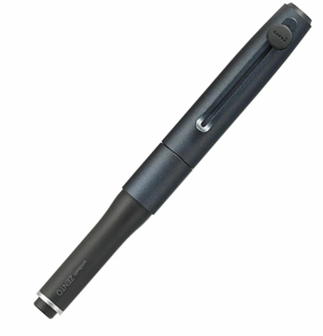 Main image of ZENTO Signature Model Metallic Black Ballpoint Pen 0.5mm Ink Color Black UBZH05M.24