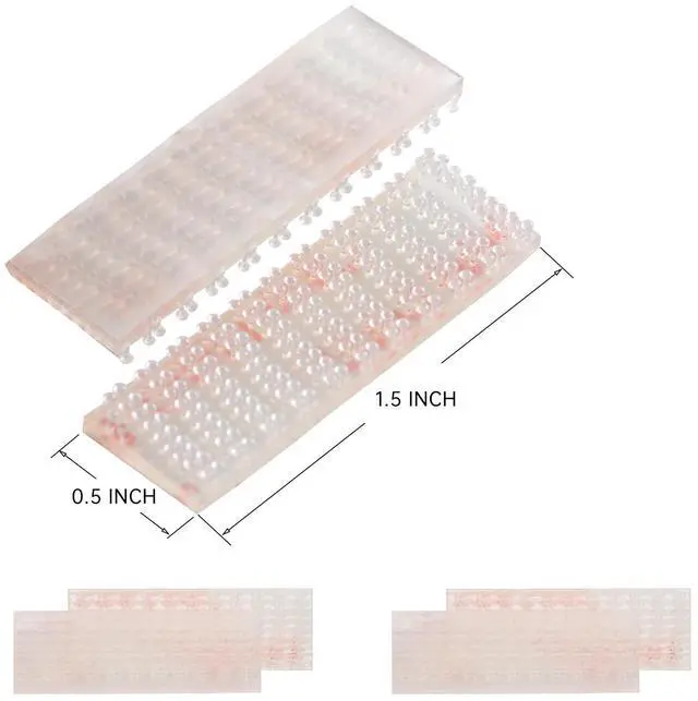 Alt view image 2 of 7 - 8 Pieces EZ Pass Mounting Strips with Adhesive for EZ Pass/iPass Illinois/Sunpass Cars Windshield Toll Transponder Holders Sticky Replacement Double Sided Tape Sticker (Pack of 2)