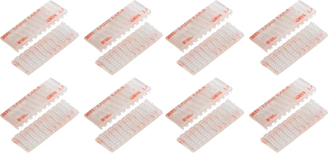 Main image of 8 Pieces EZ Pass Mounting Strips with Adhesive for EZ Pass/iPass Illinois/Sunpass Cars Windshield Toll Transponder Holders Sticky Replacement Double Sided Tape Sticker (Pack of 2)